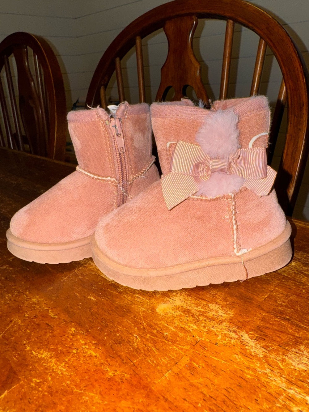Toddler Girls Jelly Pop Cozy Bow Boots